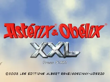 Asterix & Obelix - Kick Buttix screen shot title